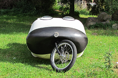 velomobil vorne